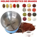 Molinillo Eléctrico para Semillas Cereales Frutos Secos Menestras Café  GENERICO